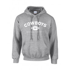 Hoodie Cowboys Football Weiss