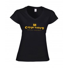 Ladies Shirt Skyline Gelb