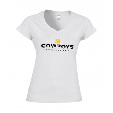 Ladies Shirt Skyline Schwarz