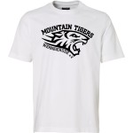 T-Shirt Mountain Tigers Schwarz